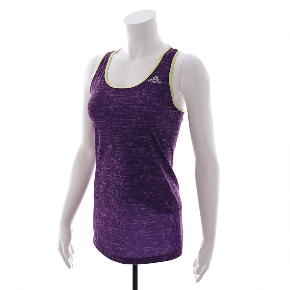 Adidas Womens Size Small Fitted Techfit Climacool Racerback Purple Tank Top
